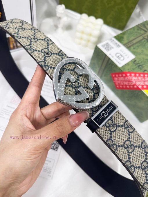 Belt Gucci Gucci️Belt made of 100% head layer cowhide, guaranteed genuine leather, 24k heart olcssbpr - Image 4