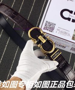 Ferragami crocodile patternComes with a punch as a giftThe material is made of 100% top laye 9knog1l3