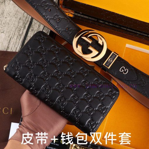 Gucci. Gucci two-piece setWooden box, belt+wallet, two-piece setGrade: Italian imported 100% 6w7j9yqh - Image 7