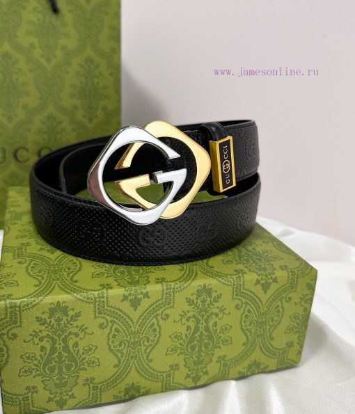 Belt Gucci Gucci️The waistband is made of 100% cowhide, ensuring genuine leather. The 24k du douy5l9u - Image 5