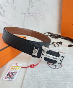 Hermes Hermes waist beltHanging buckle, classic pure steel material buckle head, double-side yl5jxdbv