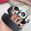 Ferrgamo.. Ferragamo Belt ️ Automatic BeltAutomatic buckle, pure steel material automatic bu e4u6ulsl