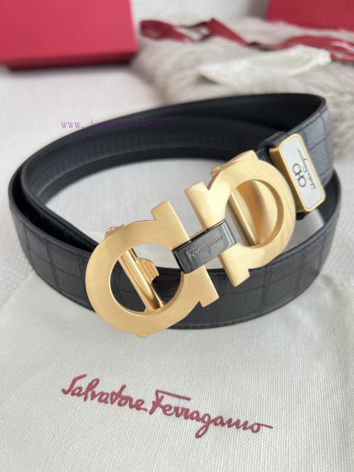Ferrgamo.. Ferragamo Belt ️ Automatic BeltAutomatic buckle, pure steel material automatic bu qfb1vn7a - Image 8