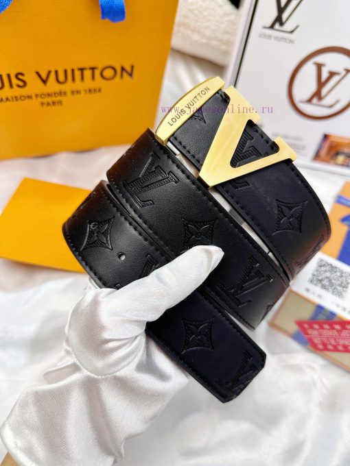 Belt LV Louis Vuitton's top tier replicaThe waistband is made of 100% cowhide, ensuring a V- k3ryl0d8 - Image 3