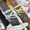 Belt LV Louis Vuitton Top Remakes-The waistband is made of 100% imported top layer cowhide, qnd20d52