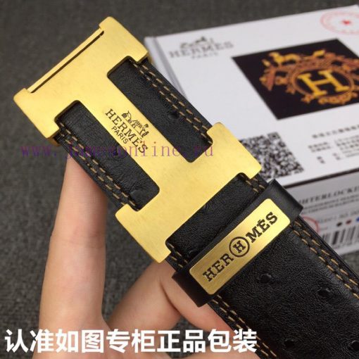 Hermes Hermes ostrich patternGrade: Italian imported 100% top layer cowhide, Hermes. Herm è fp6ex5mv - Image 2