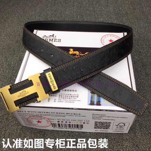 Hermes Hermes ostrich patternGrade: Italian imported 100% top layer cowhide, Hermes. Herm è fp6ex5mv - Image 7