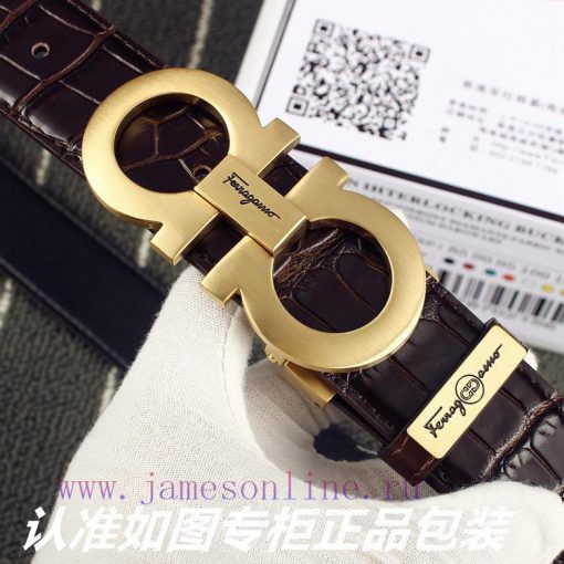 Ferragami crocodile patternComes with a punch as a giftThe material is made of 100% top laye 4skikwo1 - Image 5