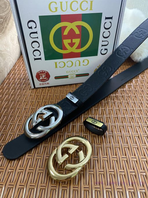 Gucci. Gucci  Material: Leather Belt with 100% Head Layer. The leather belt is guaranteed to bfu4kr4u