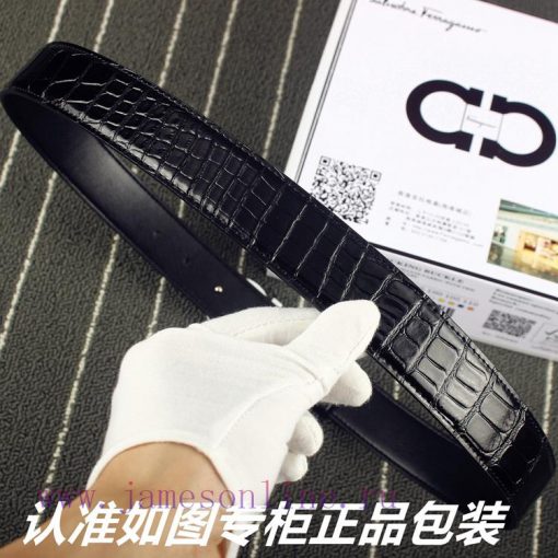 Ferragami crocodile patternComes with a punch as a giftThe material is made of 100% top laye 16l4iams - Image 8