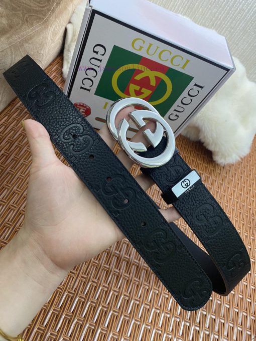 Gucci. Gucci  Material: Leather Belt with 100% Head Layer. The leather belt is guaranteed to bfu4kr4u - Image 8