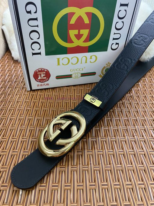Gucci. Gucci  Material: Leather Belt with 100% Head Layer. The leather belt is guaranteed to r5zi3d62 - Image 8