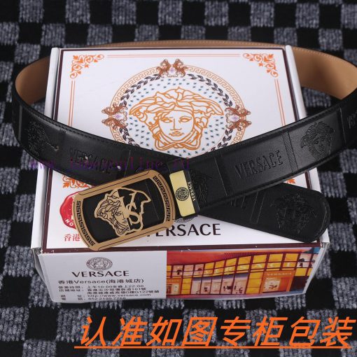 Men's belt VersaceMen's leather belt is made of 100% head layer cowhide, ensuring that the 2 c4u5jd98 - Image 6