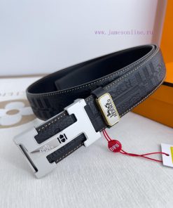 Hermes Hermes waist beltHanging buckle, classic pure steel material buckle head, double-side fxcfq6tq