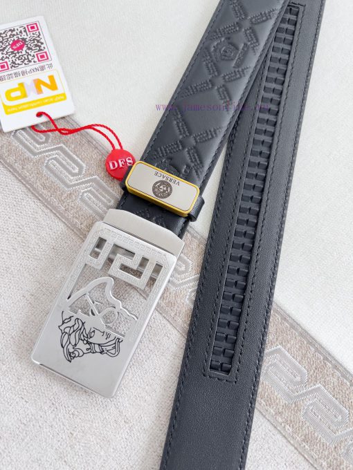 Versace Versace. ️ Belt and belt automatic beltAutomatic belt, classic head buckle made of p duh1mxze - Image 9