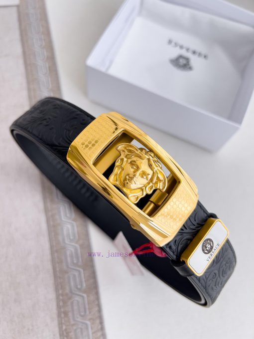 Versace Versace. ️ Belt and belt automatic beltAutomatic belt, classic head buckle made of p 6p4explr - Image 4