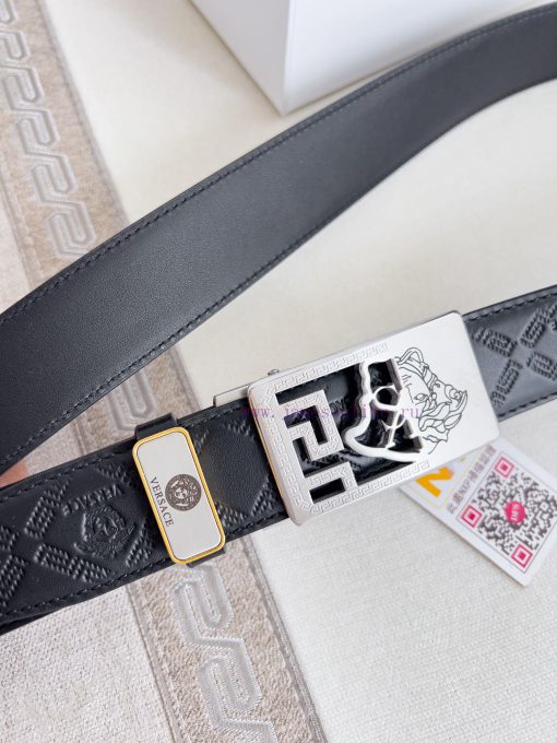 Versace Versace. ️ Belt and belt automatic beltAutomatic belt, classic head buckle made of p 1bh63vj4 - Image 5
