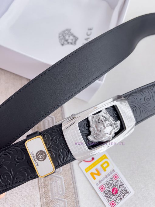 Versace Versace. ️ Belt and belt automatic beltAutomatic belt, classic head buckle made of p avir1p5w - Image 5