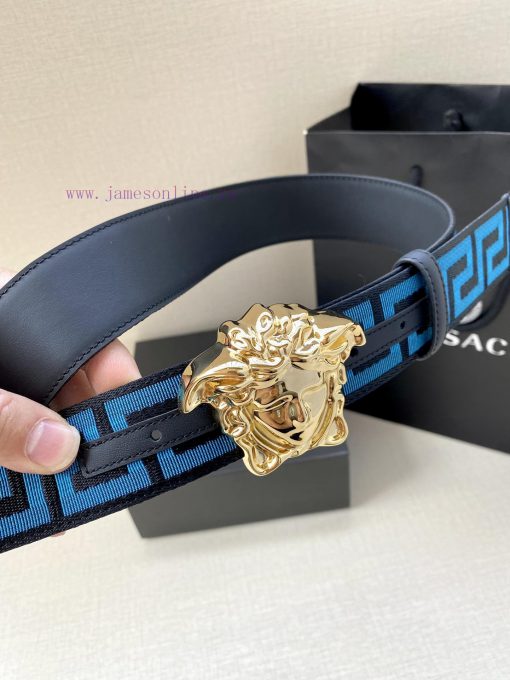 Width 3.8cm Versace This satin belt from Versace has a very casual style, adorned with the i 5hanrr0p - Image 3