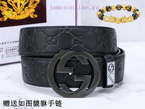 Belt Gucci Gucci️The waist belt is made of 100% cowhide, ensuring that the genuine leather i daf1nuot