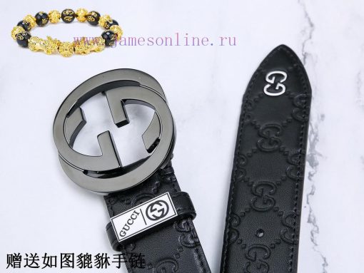 Belt Gucci Gucci️The waist belt is made of 100% cowhide, ensuring that the genuine leather i daf1nuot - Image 9