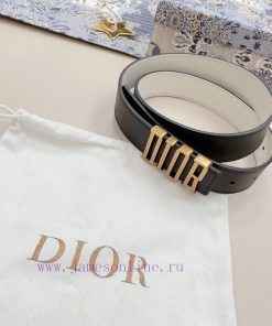 Remastered imported original factory leather belt, women's casual belt 3.0cm, Dior new style wscj2mov