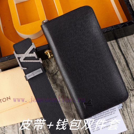 LV. Yilu Weideng Double Piece SetWooden box, belt+wallet, two-piece setGrade: Imported 100% 6ikfixi9 - Image 5
