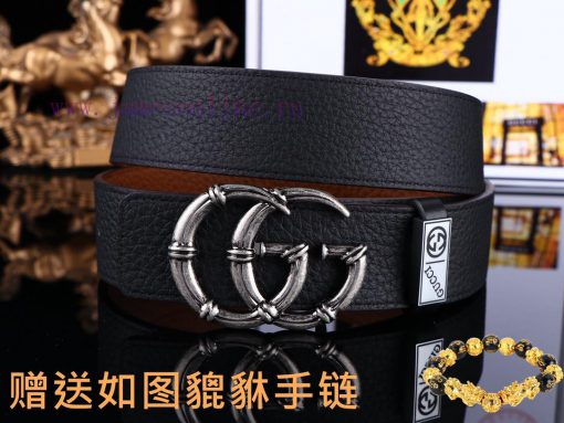 Belt Gucci Gucci️The waist belt is made of 100% cowhide, ensuring that the genuine leather i 4cq9u9uz