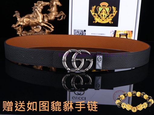 Belt Gucci Gucci️The waist belt is made of 100% cowhide, ensuring that the genuine leather i 4cq9u9uz - Image 5