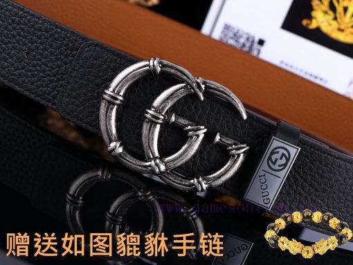 Belt Gucci Gucci️The waist belt is made of 100% cowhide, ensuring that the genuine leather i 4cq9u9uz - Image 9