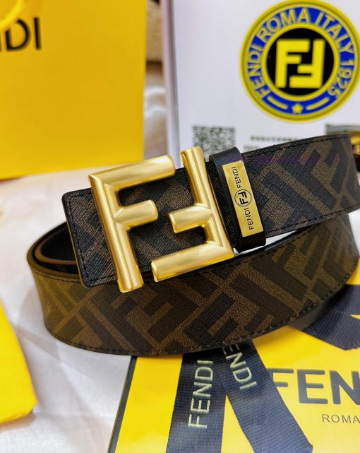 Belt FENDI Fendi ReproductionThe waistband is made of 100% imported top layer cowhide, ensur ko5dtlhr - Image 6