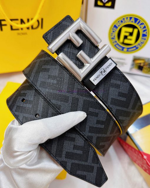Belt FENDI Fendi ReproductionThe waistband is made of 100% imported top layer cowhide, ensur wfk87cyo - Image 3