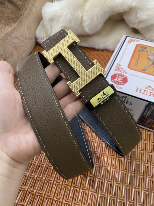 Hermes Hermès Material: Leather Belt with 100% Head Layer. The leather belt is guaranteed to m0899hje - Image 4