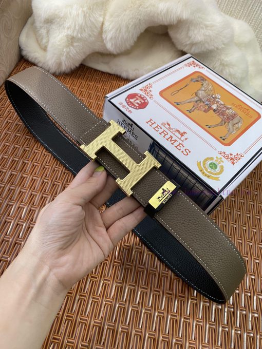 Hermes Hermès Material: Leather Belt with 100% Head Layer. The leather belt is guaranteed to m0899hje - Image 6