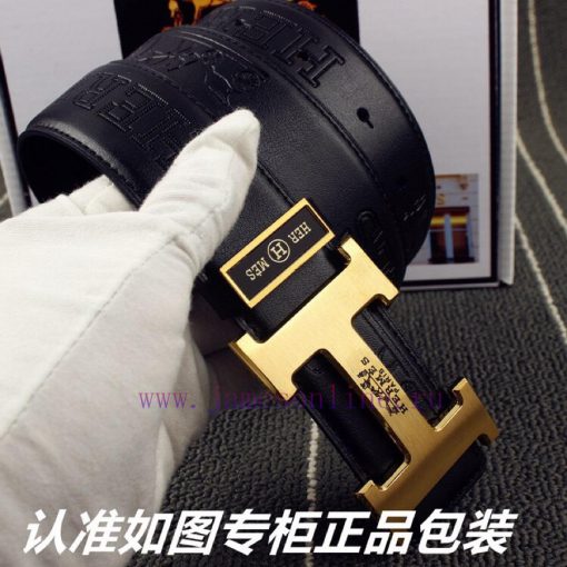 Hermes Her..mes️Identify and receive a punch as a giftMaterial: 100% head layer cowhide belt uvye0gn7 - Image 4