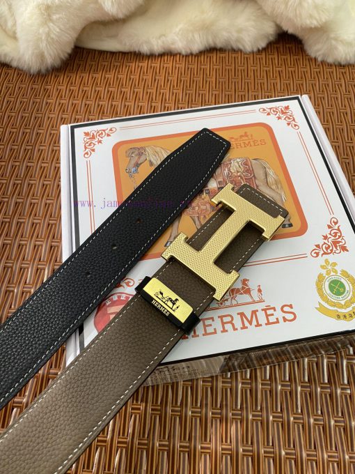 Hermes Hermès Material: Leather Belt with 100% Head Layer. The leather belt is guaranteed to 2x95nssm - Image 8