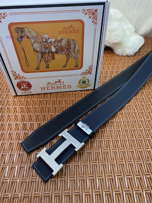 Hermes Hermès Material: Leather Belt with 100% Head Layer. The leather belt is guaranteed to m0899hje - Image 9