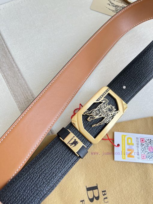 Burberry Burberry waist beltBuckle, classic pure steel material buckle, photographed in pers knag8180 - Image 5