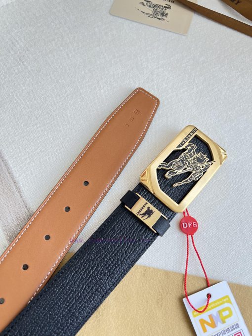 Burberry Burberry waist beltBuckle, classic pure steel material buckle, photographed in pers knag8180 - Image 7