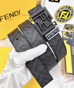 Belt FENDI Fendi ReproductionThe waistband is made of 100% cowhide, ensuring a double-layer hkn6fq64