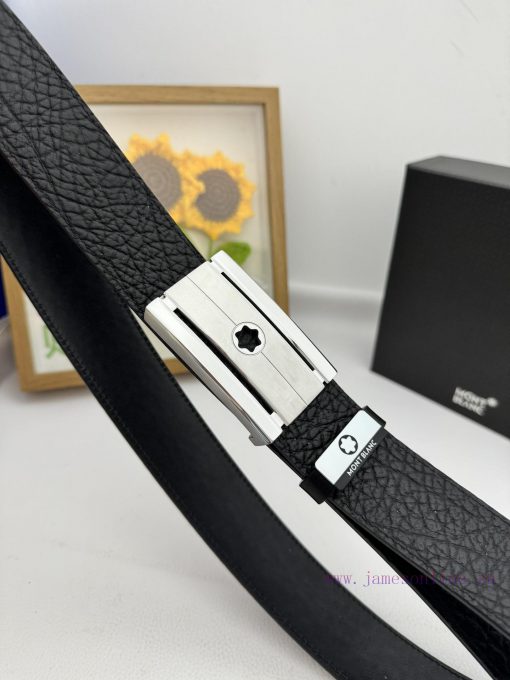 MontblancMaterial: Leather Belt with 100% Head Layer. The leather belt is guaranteed to be g 4muwhd1f - Image 8