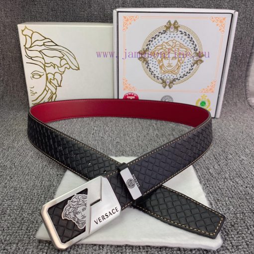 Versace. Versace CMaterial: Leather Belt with 100% Head Layer. The leather belt is guarantee a4eex3cz - Image 5