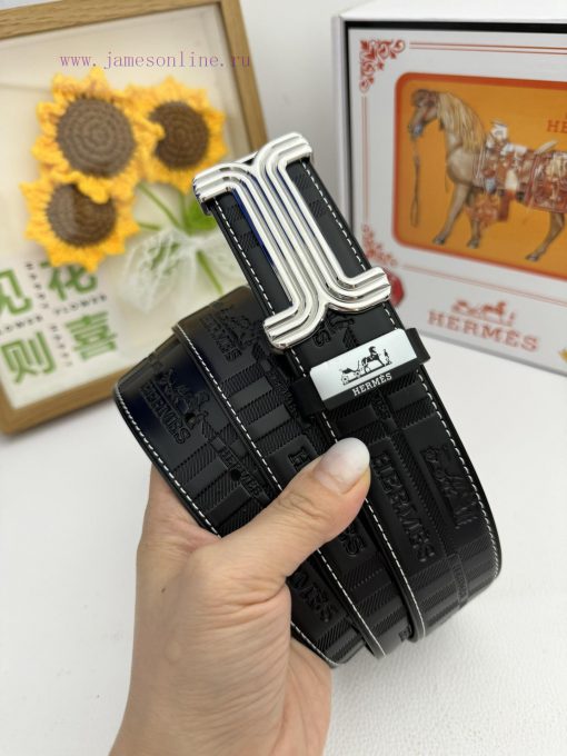 Hermes Hermès  Material: Leather Belt with 100% Head Layer. The leather belt is guaranteed t 5uykdsiv - Image 2