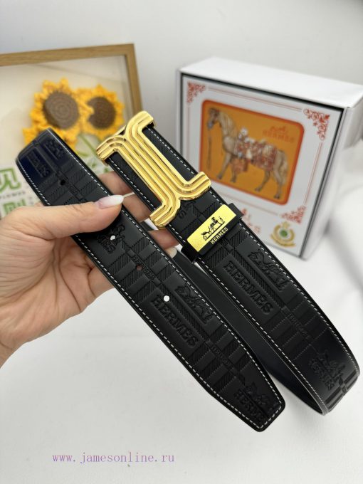 Hermes Hermès  Material: Leather Belt with 100% Head Layer. The leather belt is guaranteed t 9t6udvtz - Image 3