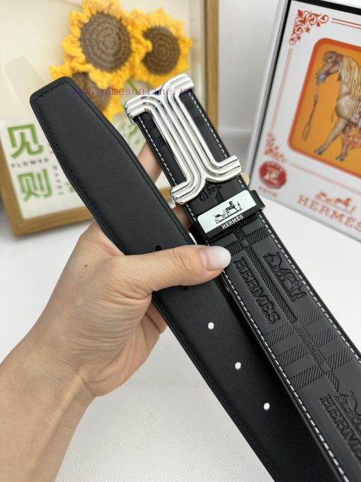 Hermes Hermès  Material: Leather Belt with 100% Head Layer. The leather belt is guaranteed t 5uykdsiv - Image 9