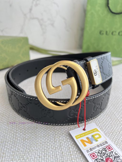 Gucci Gucci Belt ️ BeltHanging buckle, pure copper material buckle head, top layer cowhide, 119sj0lf - Image 6