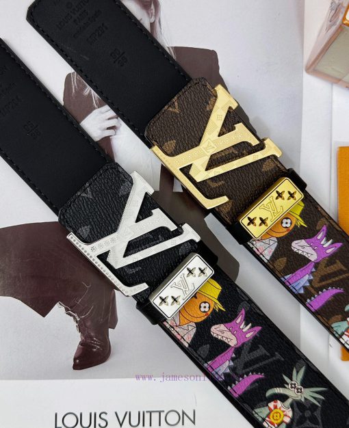 Belt LV Louis Vuitton Top Remakes-The waistband is made of 100% imported top layer cowhide, ybo3a6x0