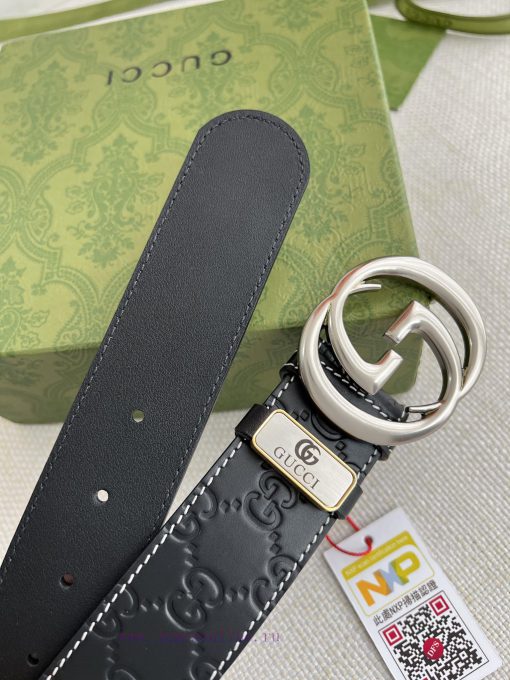 Gucci Gucci Belt ️ BeltHanging buckle, pure copper material buckle head, top layer cowhide, yioax9fa - Image 7