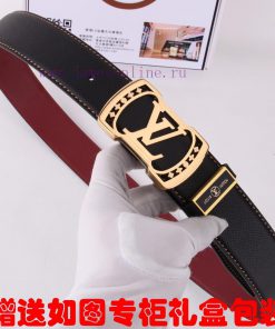 Belt LV Louis ️The waist belt is made of 100% cowhide, ensuring that the genuine leather is 39cwd2t3