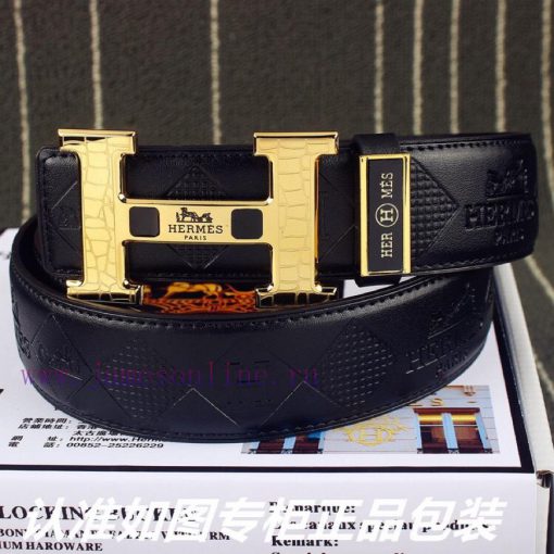 Hermes Her..mes️Identify and receive a punch as a giftMaterial: 100% head layer cowhide belt lnlvi26o - Image 4